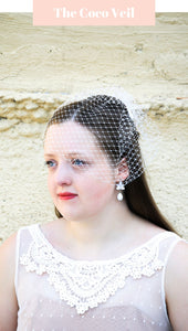 Vintage Style Birdcage Wedding Veil